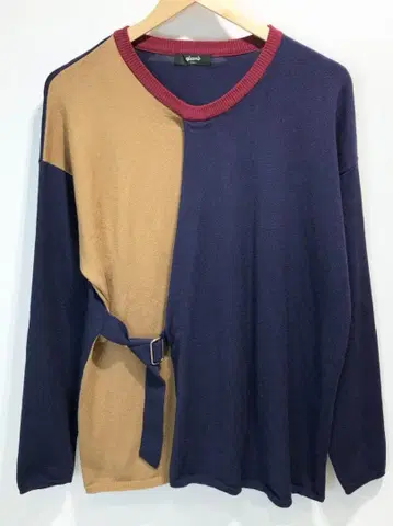 glamb 벨티드 풀오버 니트 SIZE: S L0717