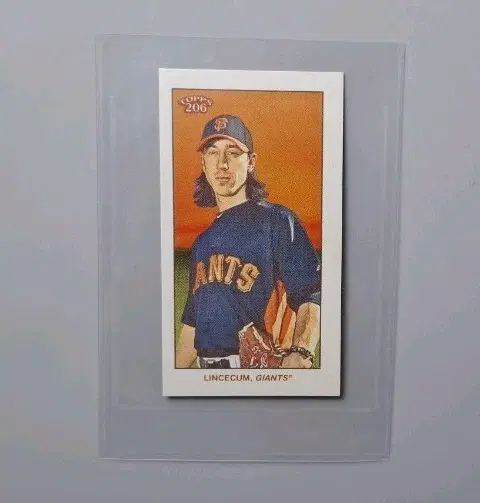 MLB 팀 린스컴 미니카드 탑스 T206