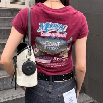 MOUSSY VOL26 TOUR TEE 레드 1
