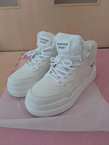 FASHION SPORT 화이트 스니커즈