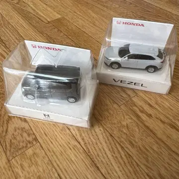 혼다 N-BOX CUSTOM VEZEL 미니카 2대 세트