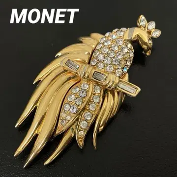 MONET 공작 브로치 골드