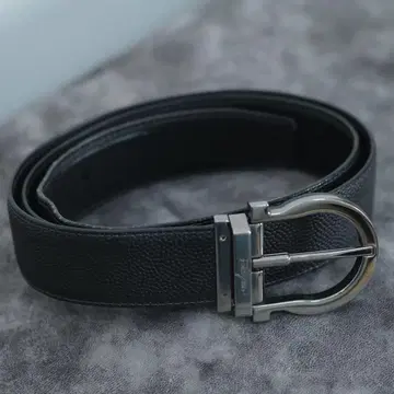 Salvatore Ferragamo 간치니 벨트 블랙