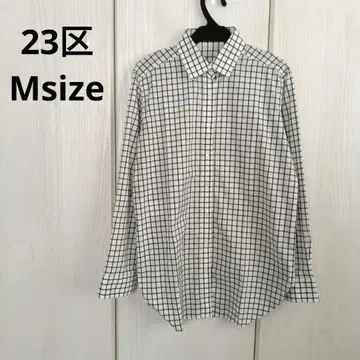 23구 코튼 긴팔 셔츠 M 사이즈