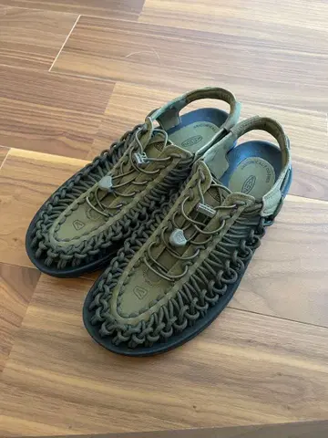 KEEN 킨 UNEEK 유니크 스포츠 샌들 카키 28cm
