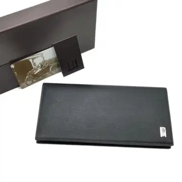 컨디션 최상 던힐 장지갑 사이드카 가죽 11-26070802