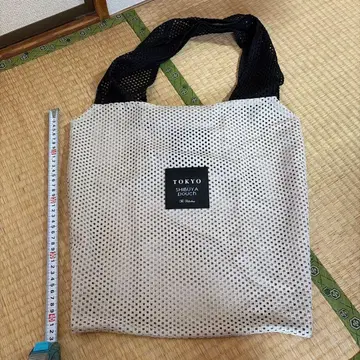 TOKYO SHIBUYA POUCH 레이스 에코백