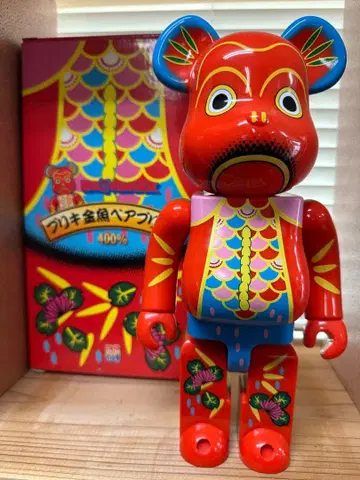 BE@RBRICK 400% 브릭 금붕어 베어브릭