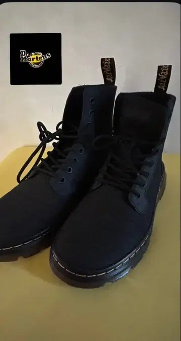 아토모스 한정판! Dr. Martens COMBS 부츠 블랙 새상품급