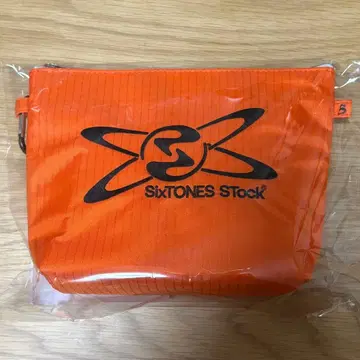 [ 미개봉 새상품 ] SixTONES STock 로고 파우치
