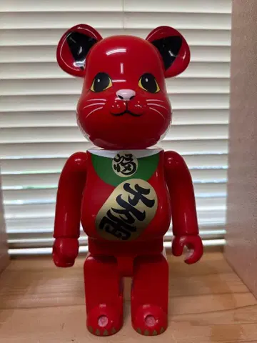 BE@RBRICK 마네키네코 빨간색 400% 본체