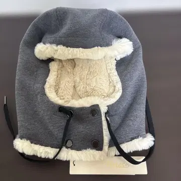 Jines 후드 워머 그레이 보아