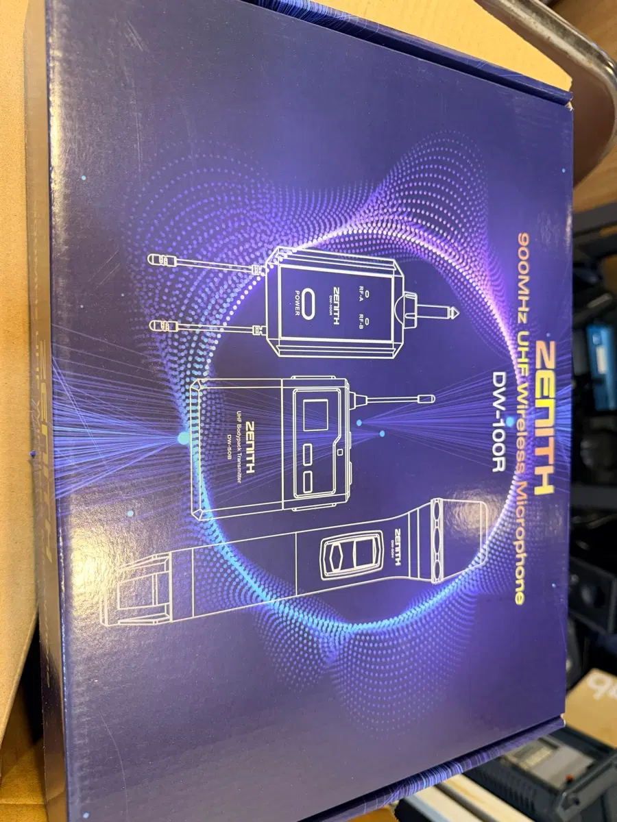 ZENITH DW-100R 2핸드 무선마이크