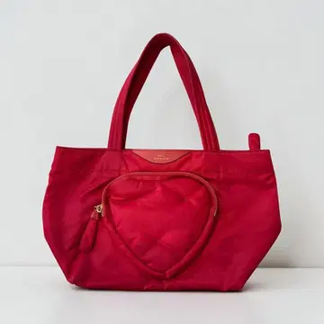 ANYA HINDMARCH 레드 토트백 하트 포켓 가격 인하 중입니다!