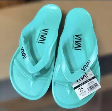 VIVA! ISLAND SANDALS 비치 샌들 터콰이즈 25cm