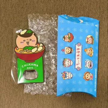 밤만쥬 치이카와 야시장 마그넷 (굴 소면) 대만 한정품