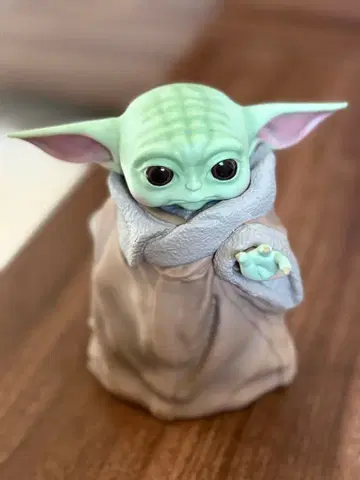 해피 복권 STAR WARS 만달로리안 그로구 피규어