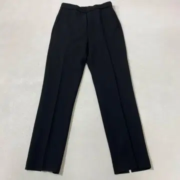 24SS 새상품급 SPICK&SPAN 이지 백 슬릿 팬츠 34 블랙