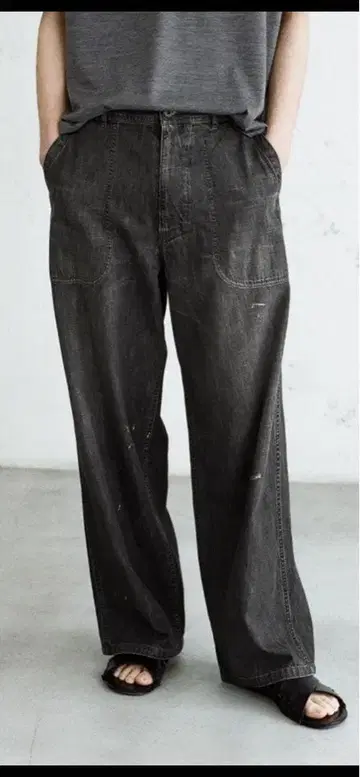 USN Denim Trousers L 사이즈