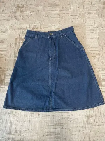 MHL 마가렛 하이웰 데님 스커트
