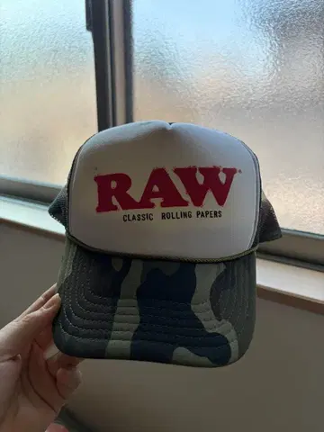 RAW 캡 카모 패턴