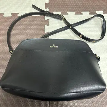 MARY QUANT 숄더백 블랙
