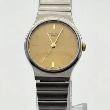 SEIKO 2021-0210 여성용 시계 골드 실버