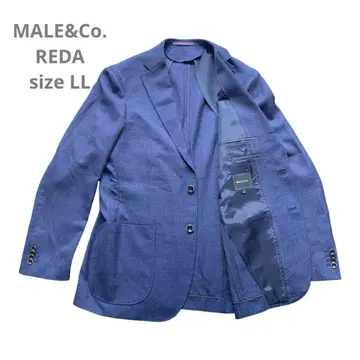 MALE&Co. REDA 원단 테일러드 자켓 size LL 네이비