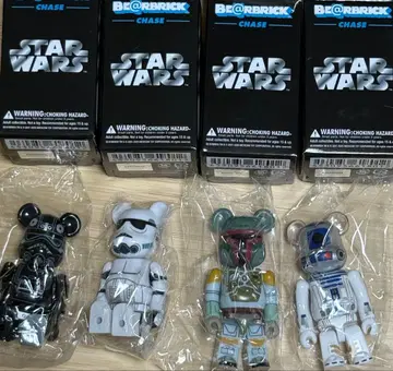 BE@RBRICK STAR WARS CHASE 4체 세트