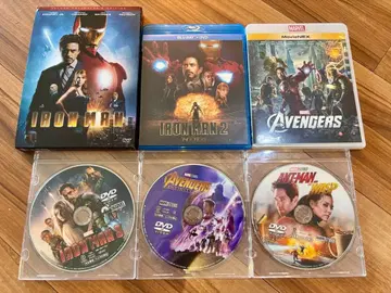MARVEL MCU DVD 세트 아이언맨 어벤져스 앤트맨