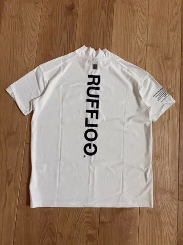 러플로그 rufflog 모크넥 셔츠 M 화이트