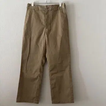 Dickies 남성용 치노 팬츠 베이지 허리밴딩
