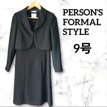 새상품급 퍼슨즈 블랙 포멀 원피스 셋업 9호