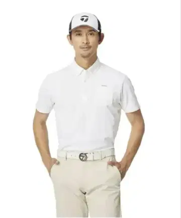 F12-1093 TaylorMade 반팔 피케 셔츠 UN647 M 사이즈