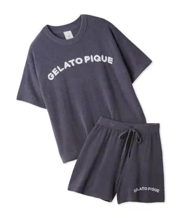 gelato pique 젤라또피케 상하의 세트 네이비
