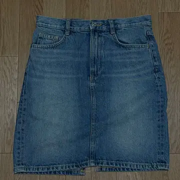 ZARA 데님 미니 스커트
