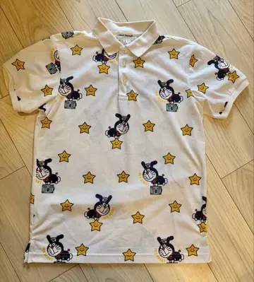 Jack Bunny!! 도라에몽 피케 셔츠 골프웨어