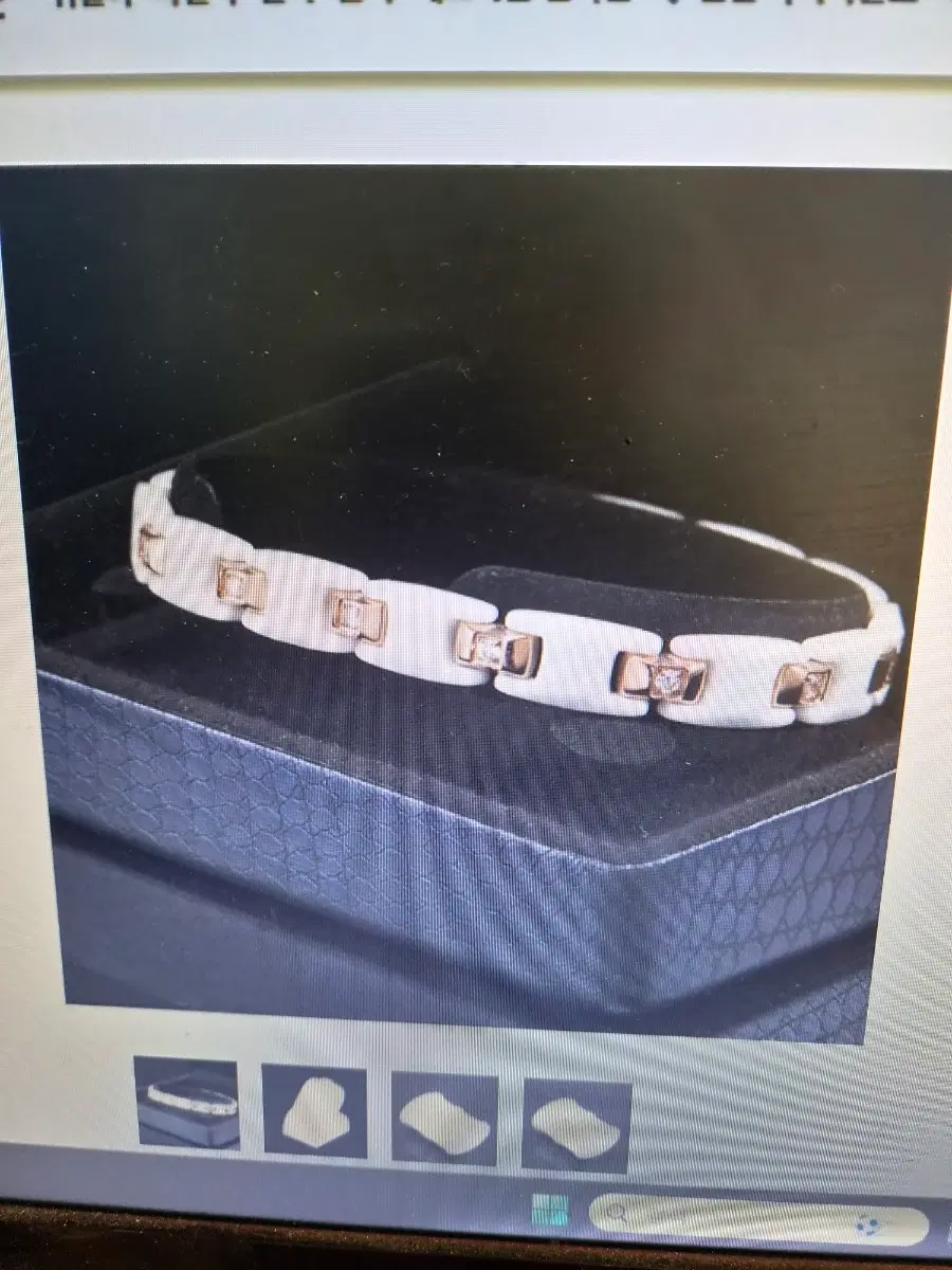셀스타 여성 게르마늄 건강팔찌 미사요 새제품