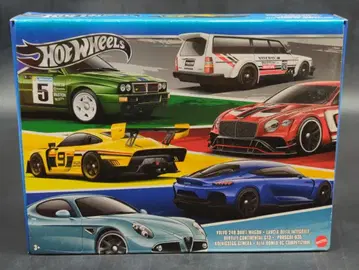 MATTEL HOTWHEELS 유로 스타일 멀티팩 (6개입) HRX56