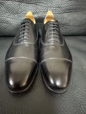 [ 3773만 엔 ] JOHN LOBB ALFORD 스트레이트 팁 블랙