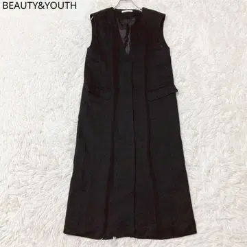뷰티&유스 롱 베스트 지레 노카라 레이어드 성숙 캐주얼