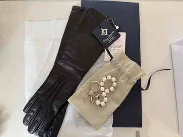 GALA GLOVES 가죽 그로브 다크 브라운