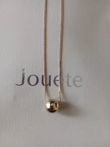 Jouete 목걸이 골드