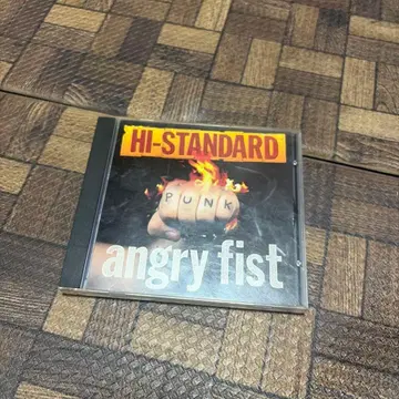HI-STANDARD angry fist CD