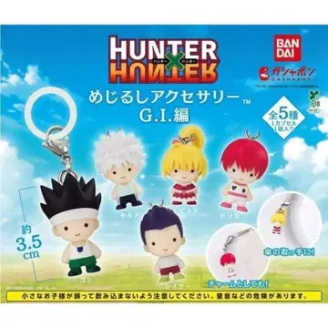 HUNTER x HUNTER 메지루시 액세서리 G.I.편 전 5종 컴프