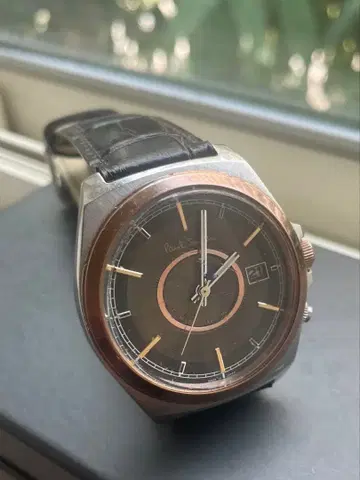 [전파 솔라] 폴스미스 손목시계 로즈 아이즈 40mm 남성용(*^_^*)