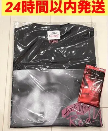 미개봉 새상품 야마다 료스케 Are You Red.Y? 티셔츠 비주얼 카드