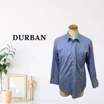zG2036 [ FREE ] DURBAN 셔츠 긴팔 스트라이프 패턴 비즈니스