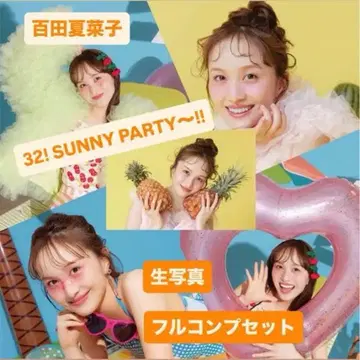 모모타 나나코 브로마이드 32! SUNNY PARTY~!! 풀 컴프 세트