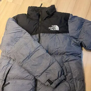 THE NORTH FACE 다운 자켓 그레이 블랙 L